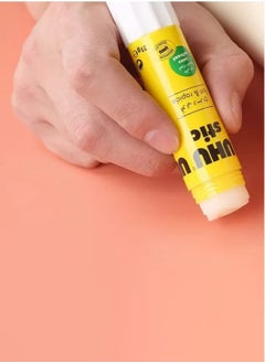 UHU Solid Glue Stick 8.2g, 2 Packs, Safe and Environmentally Friendly Water-Soluble Formula, Suitable for Office Strong Adhesive, Transparent Color  - Image 2