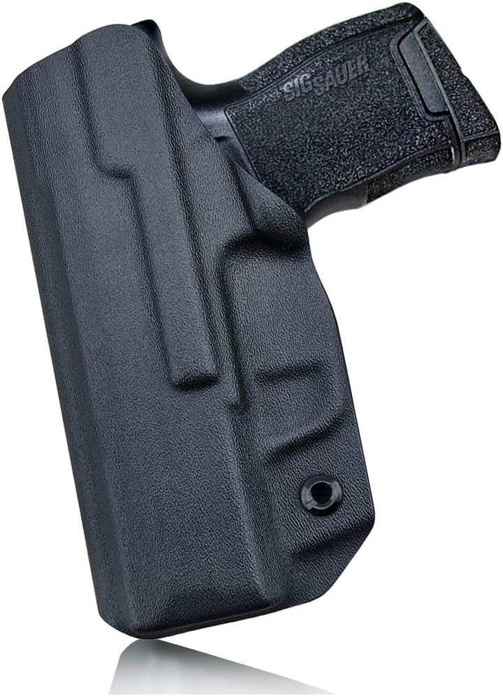 POLE.CRAFT Sig P365 Holster IWB Kydex Custom Fit: Sig Sauer P365 / P365 SAS / P365 X Pistol - Inside Waistband - Adj. Cant Retention - Image 2