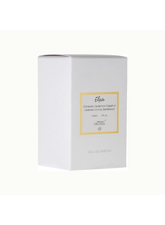 Amazing Creation Elixir Eau de Parfum - Lavender & Amber Fragrance for Men 1.7 Fl Oz / 50ml - Image 2