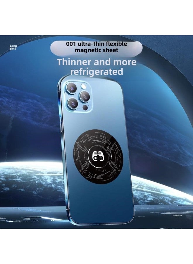 Loquat Radiator Magnetic Patch Is Suitable For Mobile Phone Tablet Computer Ipad Car Holder Mobile Phone Magnetic Patch-Color:Radiator Magnetic Sheet 【pack Of 3】  - Image 3