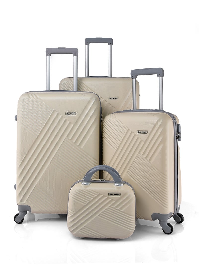 NEW TRAVEL HARD Luggage set 4 pieces size 28/24/20/12  inch BR963/4P - Image 1