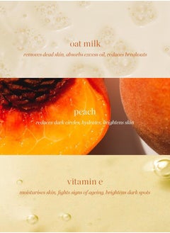 Ere Perez Natural Oat Milk Liquid Foundation | Breathable, Buildable, Med-Full Coverage, Dewy | Peach Extract, Vitamin E | Vegan, Cruelty-Free, Clean Beauty (Latte | fair cool, 1 fl oz | 30 ml)  - Image 3
