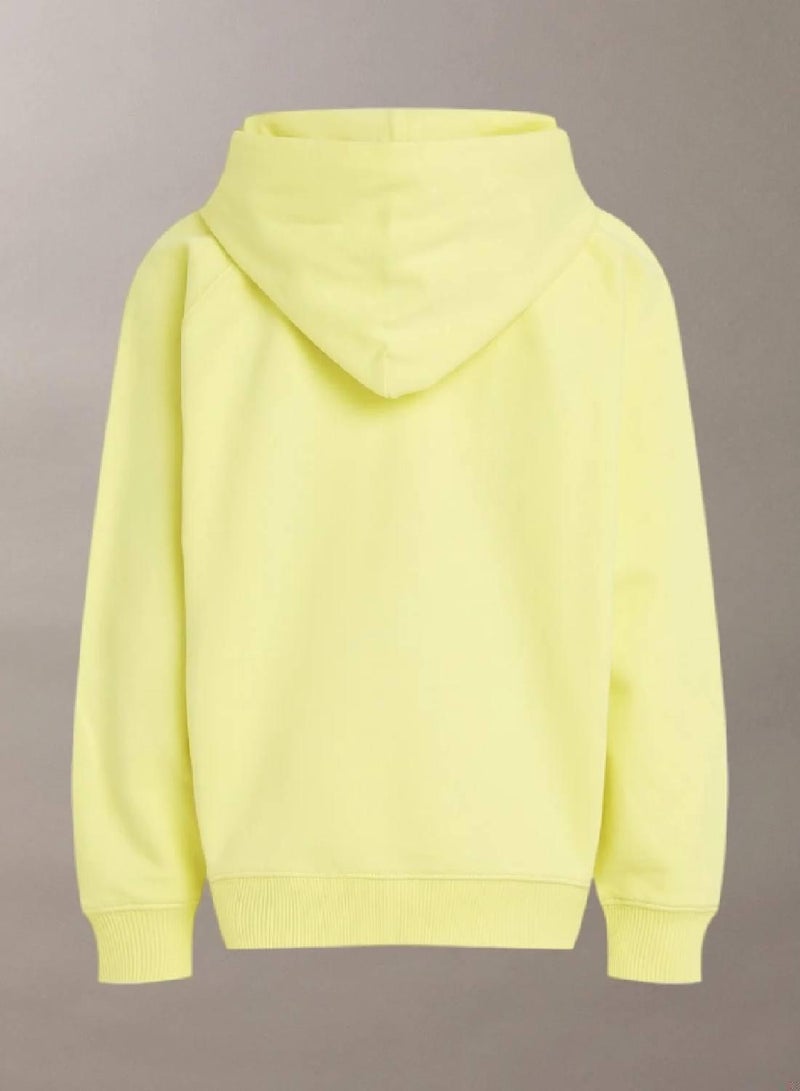 كالفن كلاين جينز هودي أوتومان مزين بحروف كلفن كلاين - Image 5