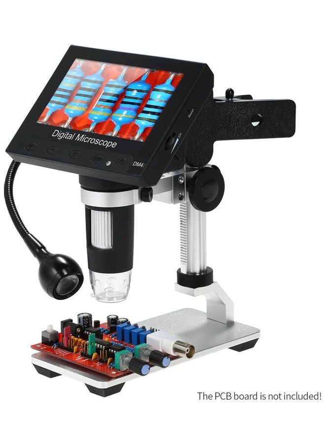 Portable Digital Microscope With Metal Stand And Adjustable Lamp - Image 2
