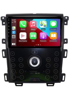 Android Car Stereo For Ford Edge 2010-2015 4GB RAM QLED Touch Screen Support Apple Carplay Android Auto Wireless Fast Interface Quick Boot Bluetooth USB SIM Card DSP