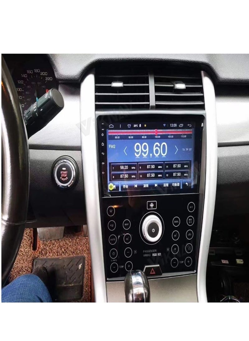 RAYMOS - Android Car Stereo For Ford Edge 2010-2015 4GB RAM QLED Touch Screen Support Apple Carplay Android Auto Wireless Fast Interface Quick Boot Bluetooth USB SIM Card DSP - Image 1