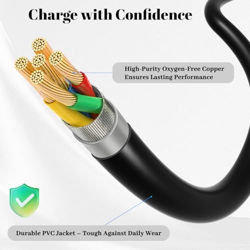 Uonecn for TOPCON Hiper GPS Charger Power Cable End LITE PRO GA GB Plus GR-3 GR-5 SAE2 12'' - Image 5