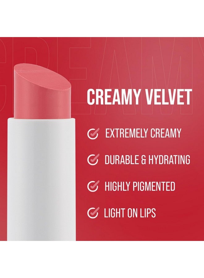 Aden Velvet Lipstickhighly Pigmenteddurable & Hydratingnon Dryingcreamy & Smooth (08 Scarlett Heart) - Image 2