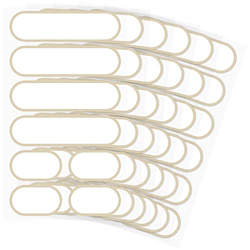 CHUBBIEE Waterproof Kitchen Labels for OXO POP Food Storage Containers and Home Organization, Pack of 64 - Image 1