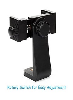 ORiTi Smartphone Tripod Adapter Cell Phone Holder , Rotates Vertical and Horizontal, Adjustable Clamp  - Image 5