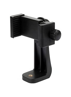 ORiTi Smartphone Tripod Adapter Cell Phone Holder , Rotates Vertical and Horizontal, Adjustable Clamp  - Image 1