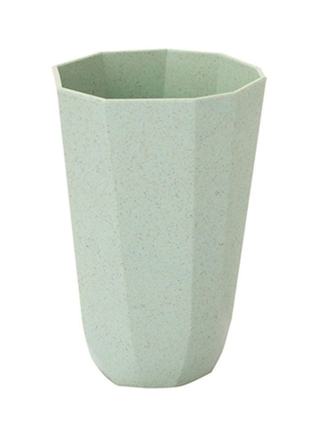 شاربدو كؤوس من الخيرزان أخضر 11x8.5x11سم - Image 1