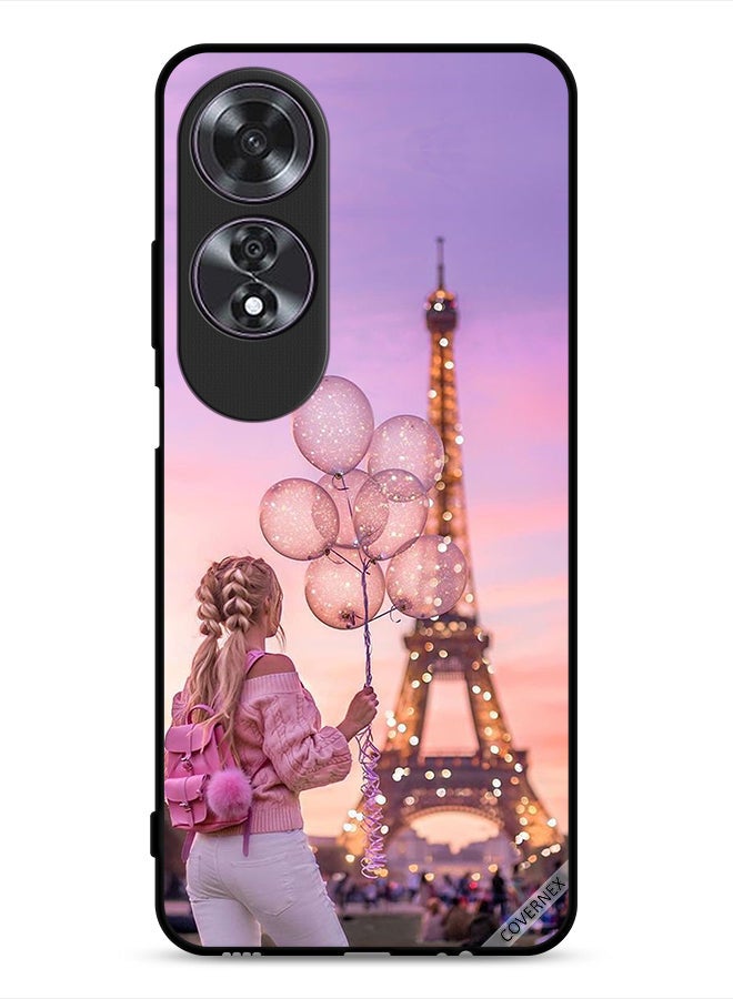 Covernex Oppo A60 Protective Case Cover Girl Holding Balloons - Image 1