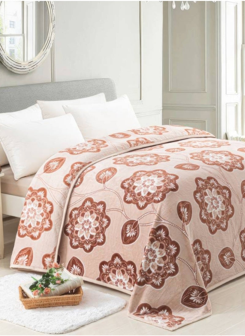 Generic - Floral Throw Blanket Colorful Flower Throw Blanket for Couch Chair Sofa All Seasons Flannel Fleece Blanket Multi color - Image 1