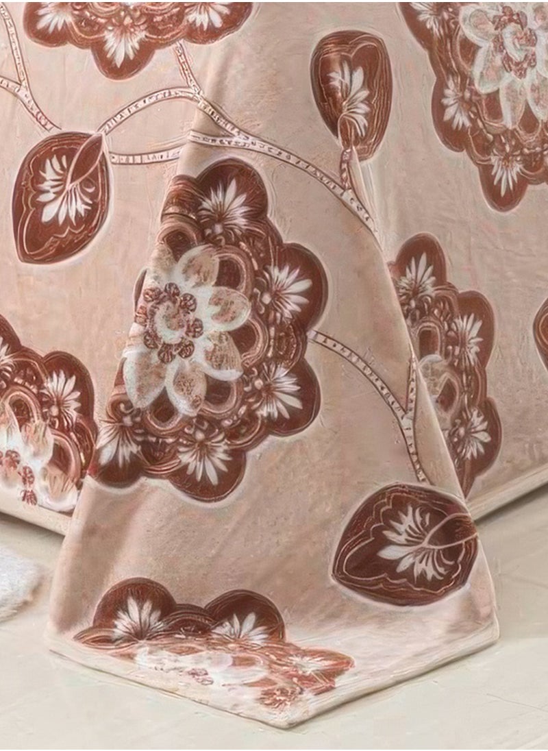 Generic - Floral Throw Blanket Colorful Flower Throw Blanket for Couch Chair Sofa All Seasons Flannel Fleece Blanket Multi color - Image 1
