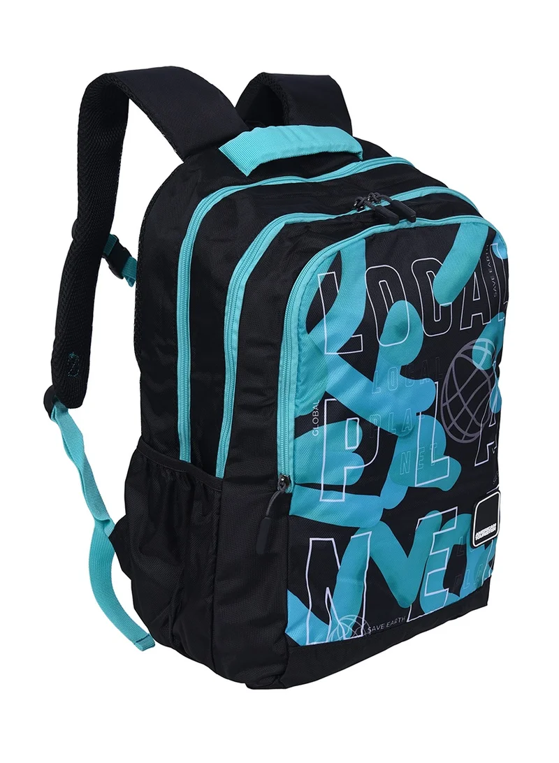 American Tourister Multicolour quad 2.0 backpack, 31.5l capacity, polyester, multicolor|fits 15.6" laptop|bottle holder|ergo back & shoulder|front pocket - 1 year international warranty  | Best Price UAE