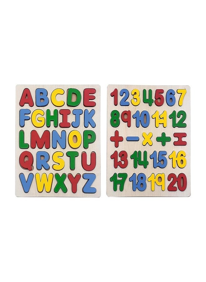 Countrylink Wooden Learning Educational Game Letter Board for Kids (Alphabet & Number) - Image 2