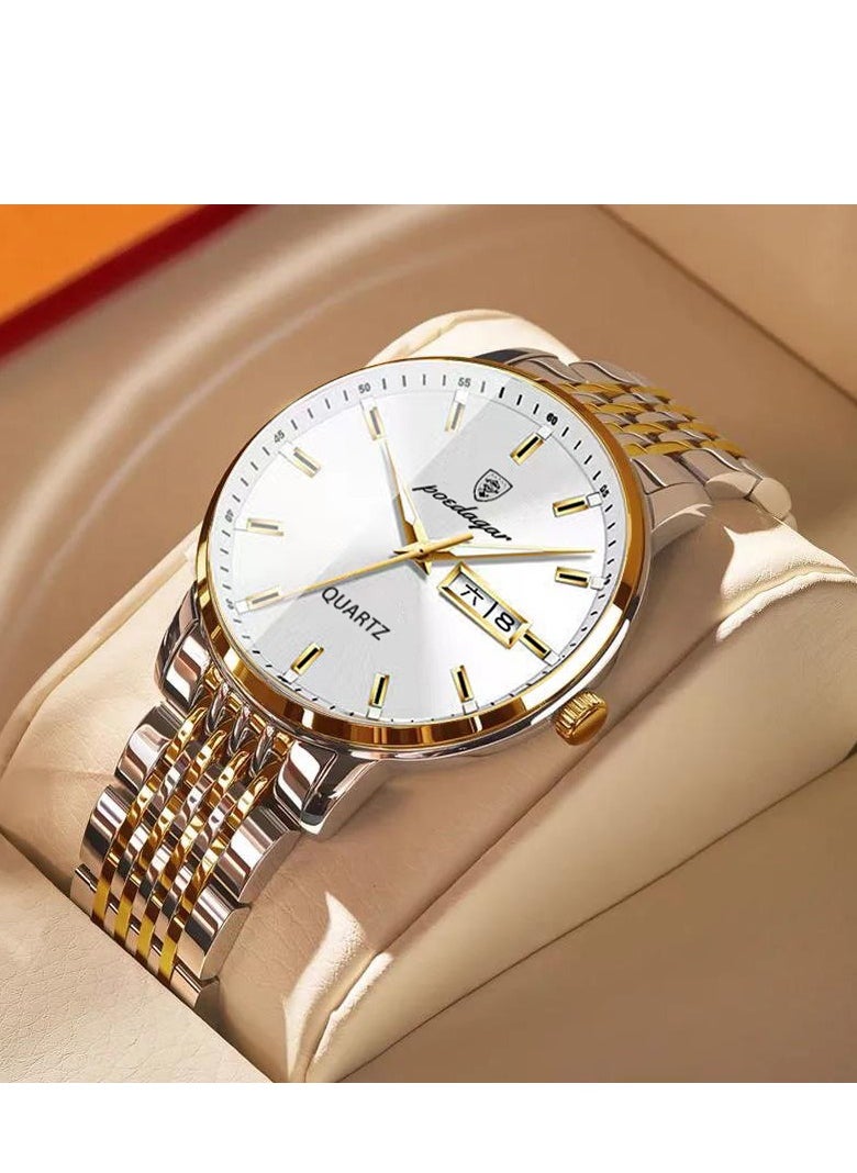 POEDAGAR Stylish Men's Quartz Watch 