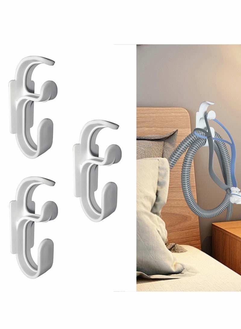 KASTWAVE Hose Hanger with Anti-Unhook Feature Mask Hook & Tubing Holder - Organizer Avoids Tangle and Allows You to Sleep Better (3PCS) - Image 1