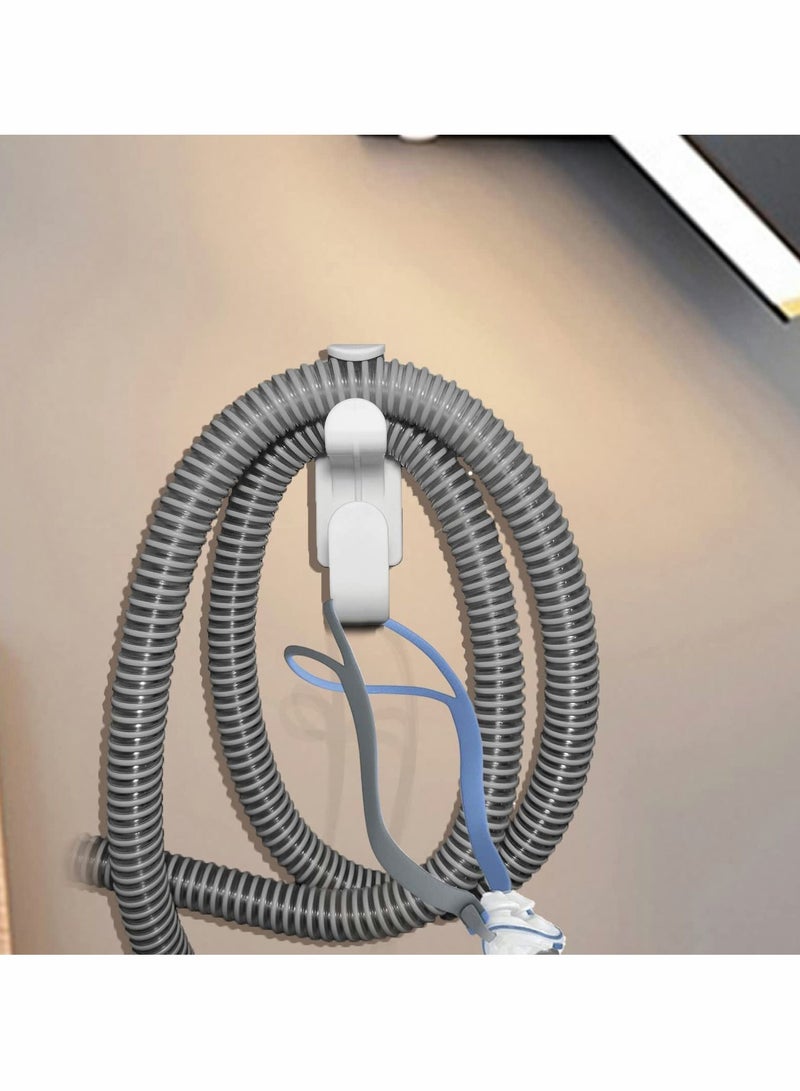 KASTWAVE Hose Hanger with Anti-Unhook Feature Mask Hook & Tubing Holder - Organizer Avoids Tangle and Allows You to Sleep Better (3PCS) - Image 4