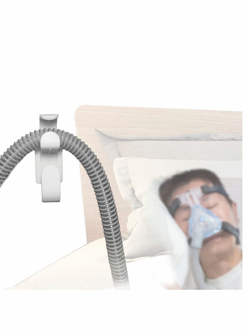 KASTWAVE Hose Hanger with Anti-Unhook Feature Mask Hook & Tubing Holder - Organizer Avoids Tangle and Allows You to Sleep Better (3PCS) - Image 2