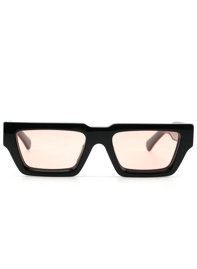 Finch County Premium square black sunglasses for men & women UV-400 Polarized Acetate frame by Finch County
