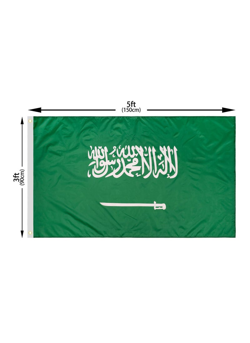 DMG TECH - The Flag of the Kingdom of Saudi Arabia is large(150*90CM) - Image 1