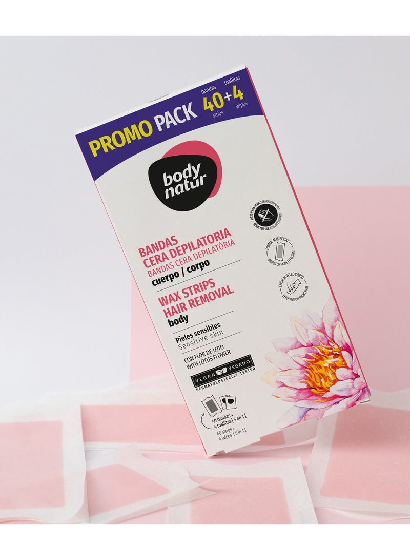 بادي ناتور بودي ناتور باك ترويجي شرائح شمع للجسم للبشرة الحساسة بشرة حساسة - Image 1