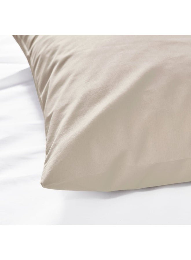 DVALA Pillowcase, beige, 50x80 cm - Image 2