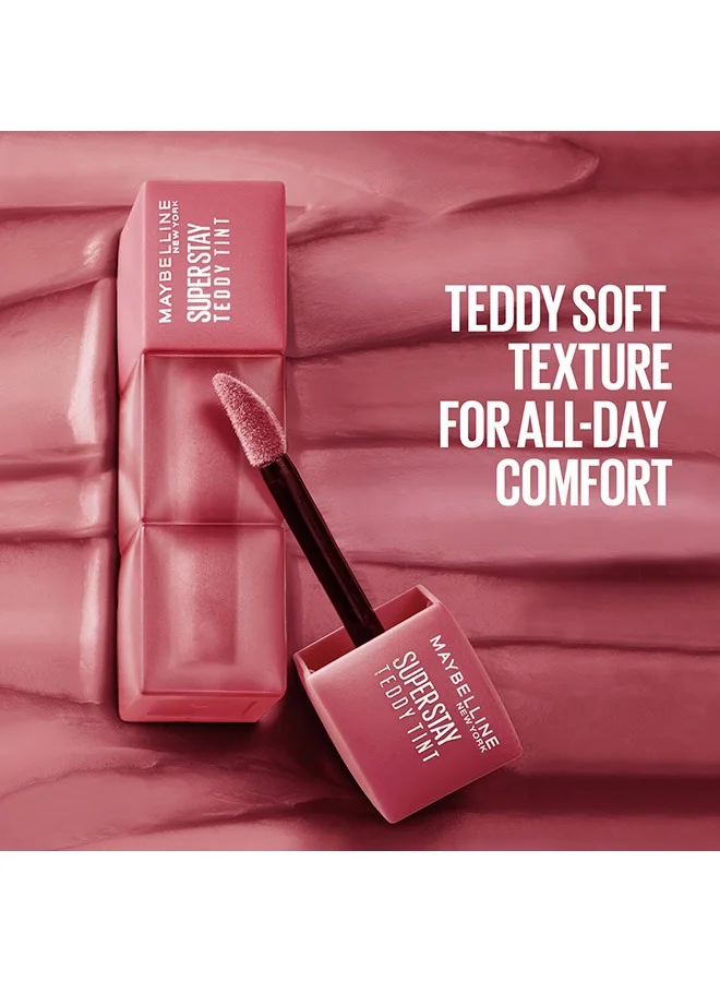 MAYBELLINE NEW YORK Maybelline New York, Super Stay Teddy Tint Plushwear and Transferproof 55 KNEEHIGH