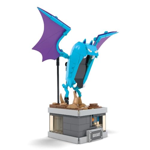 Mega Brands MEGA Pokémon Building Toys Set Mini Motion Golbat with 313 Pieces, Wing Flapping Motion, 5 Inches Tall, for Adult Collectors - Image 4