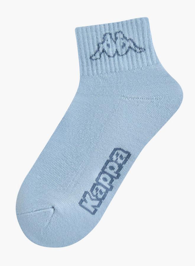 Kappa Pack of 3 Quarter Crew Length Socks - Image 2