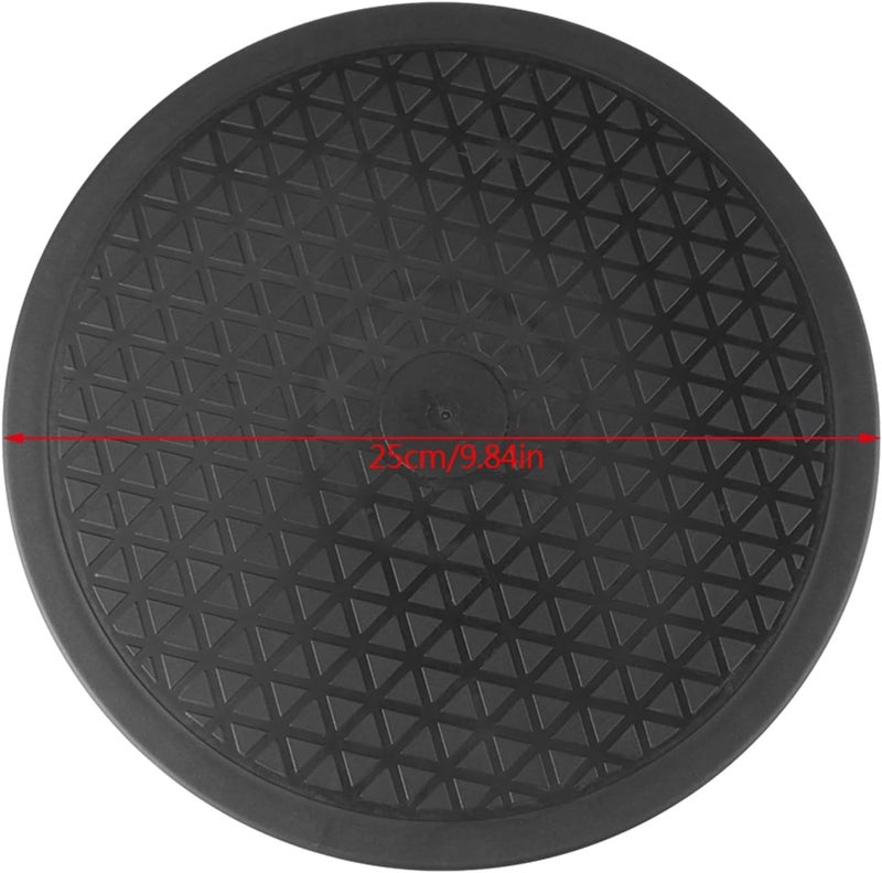 WALFRONT 10Inch Turntable Base 360 Rotating Platform Round Swiveled Stand for Big Screen TV Monitors Potted Plants - Image 2