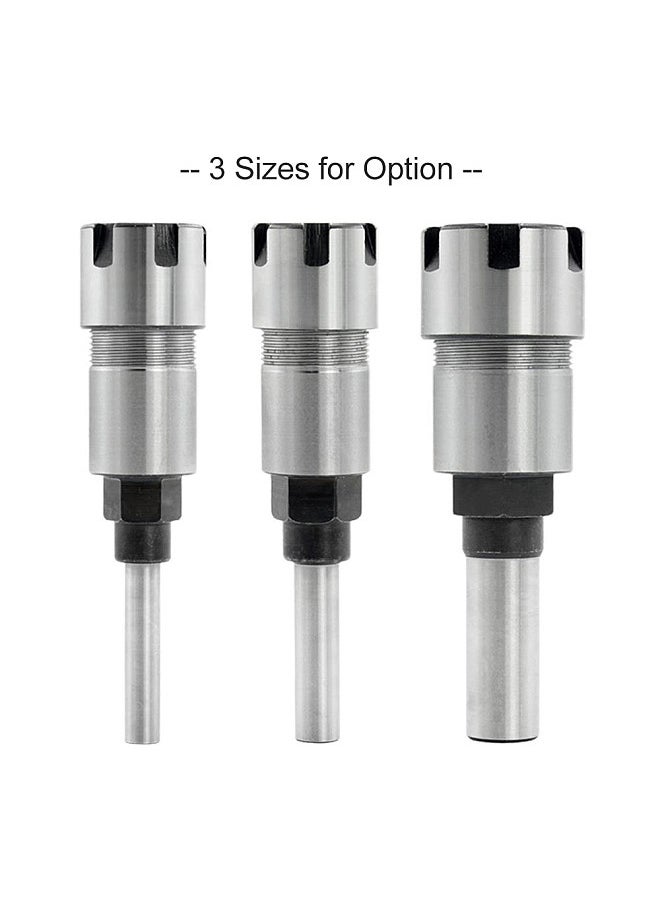 Generic - Spring Steel 8mm Shank Router Bit Extension Rod Milling Cutter Extender Collet Holder Adapter with ER16-8 8mm Collet Chuck - Image 1