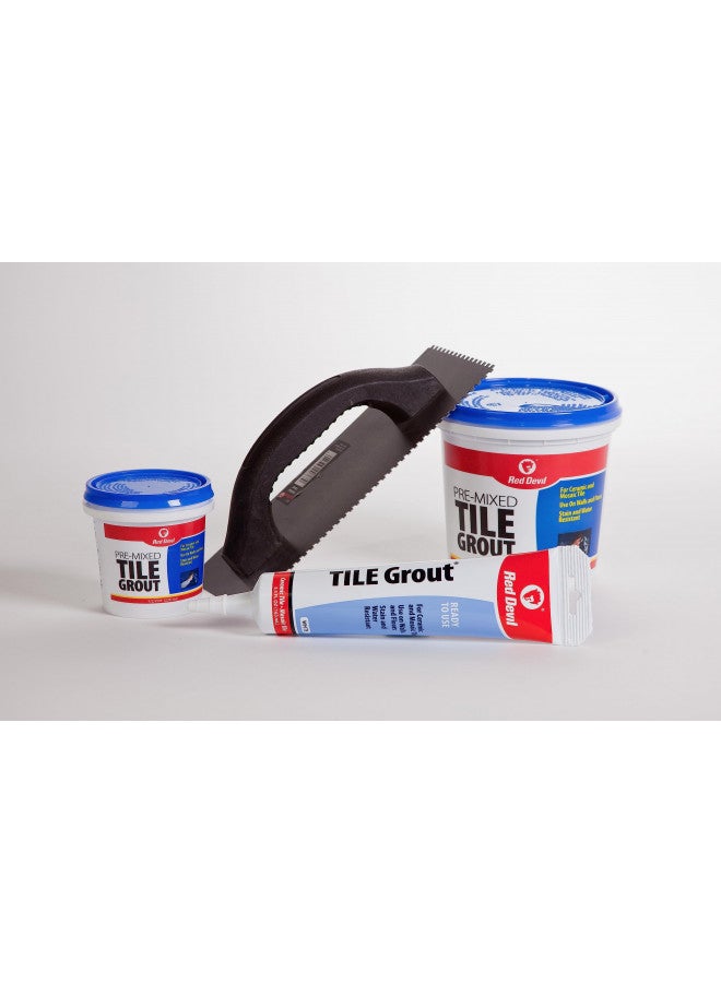 Red Devil 0425 Pre-Mixed Tile Grout Squeeze Tube, 5.5 oz., White - Image 2