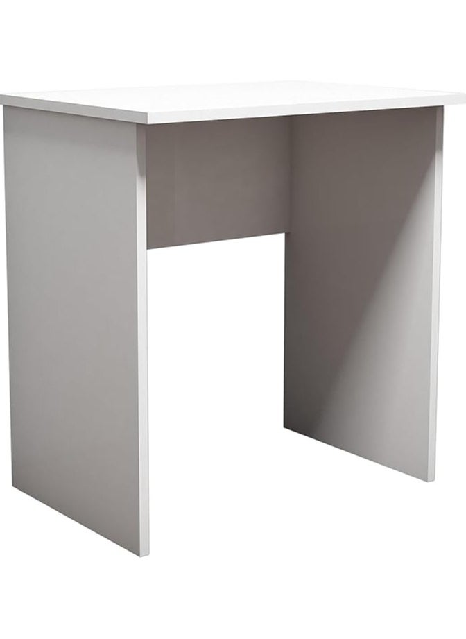 MODERN HOME Contemporary White Study Desk – Compact & Stylish Workstation for Home or Office Use.  - Image 1
