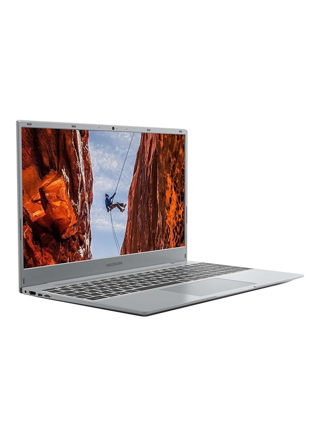medion Renewed -  E15301 Laptop With 15.6-Inch Display, AMD Ryzen 5 Processor/8GB RAM/256GB SSD/Integrated Graphics Silver English silver - Image 2