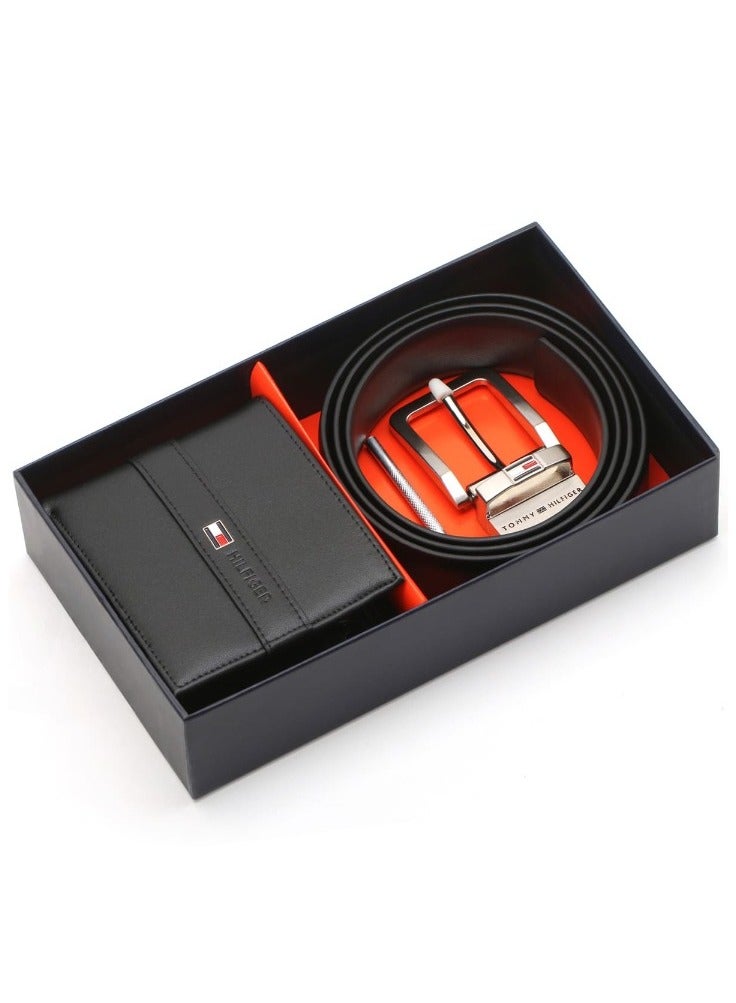 Tommy Hilfiger Plus Tommy hilfiger wallet and belt for men  - Image 2