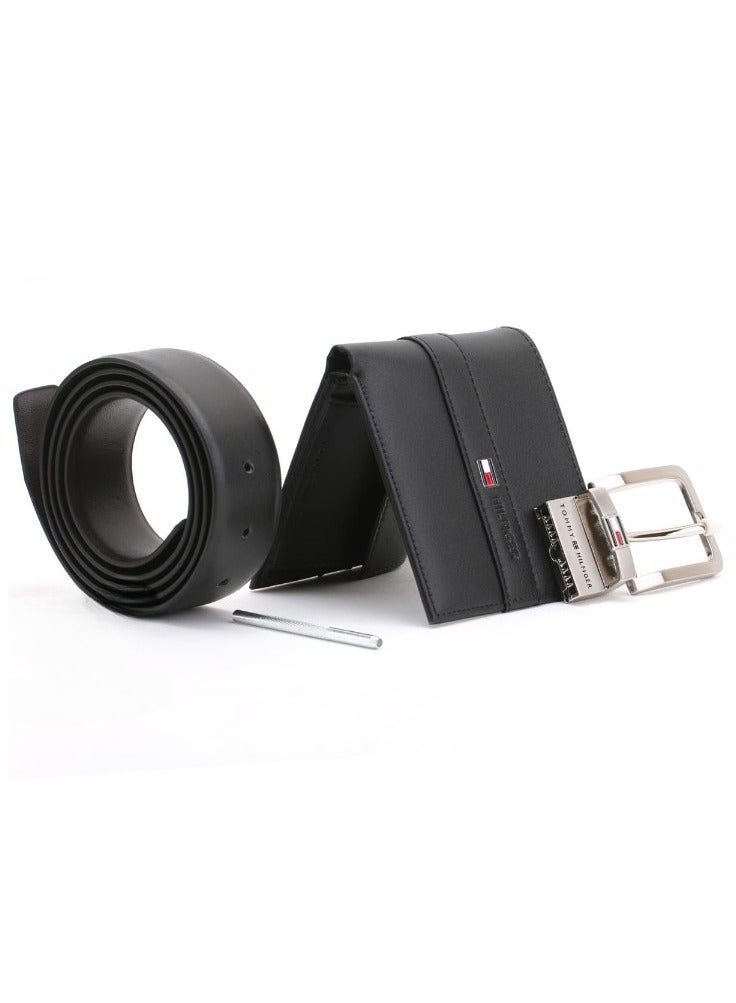 Tommy Hilfiger Plus Tommy hilfiger wallet and belt for men  - Image 3