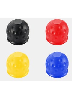 Generic 4PCS Trailer Ball Cover,Towing Hitch Ball Protector for Daily Use Shop Store, Waterproof Dustproof Towball Sleeve Cap Replacement  - Image 1
