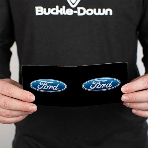 Buckle Down Ford Wallet, Bifold, Ford Oval Logo Centered, Vegan Leather - Image 4