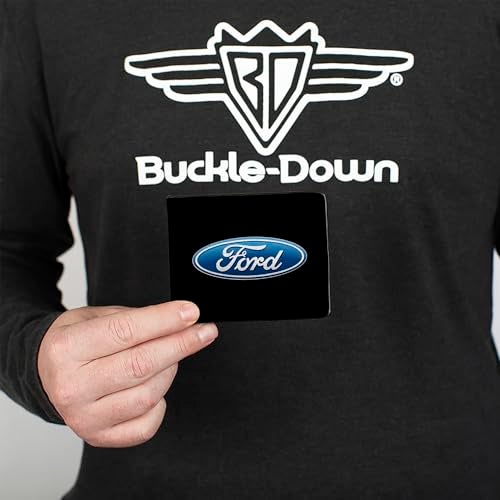 Buckle Down Ford Wallet, Bifold, Ford Oval Logo Centered, Vegan Leather - Image 3
