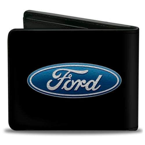 Buckle Down Ford Wallet, Bifold, Ford Oval Logo Centered, Vegan Leather - Image 2