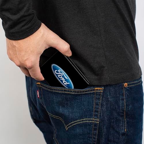 Buckle Down Ford Wallet, Bifold, Ford Oval Logo Centered, Vegan Leather - Image 5