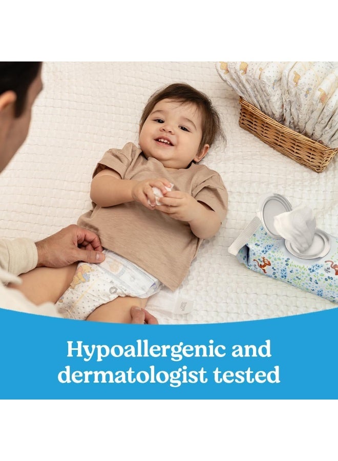 Huggies Natural Care Cucumber, Aloe and Vitamin E Baby Wipes, Hypoallergenic, Scented, 15 Flip-Top Packs (960 Wipes Total), Packaging May Vary - Image 5