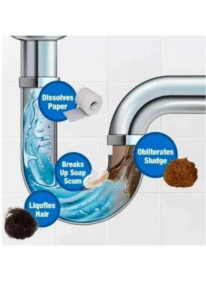 Wild Tornado Powerful Sink & Drain Cleaner - High-Efficiency Clog Remover - Deodorizes & Sanitizes All Drainage Systems - Image 5