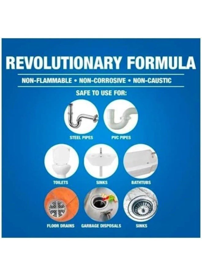 Wild Tornado Powerful Sink & Drain Cleaner - High-Efficiency Clog Remover - Deodorizes & Sanitizes All Drainage Systems - Image 3