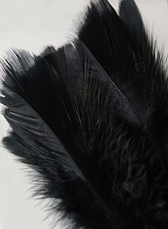 Kawaii Turkey Feather Dusters for Cleaning Home Blinds Kitchen car Office, Eco-Friendly Reusable （2 pcs Black） - Image 4