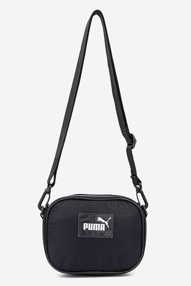 PUMA Unisex Core Pop Cross Body Bag 15 H x  20 L x 5 W cm, Black  - Image 1