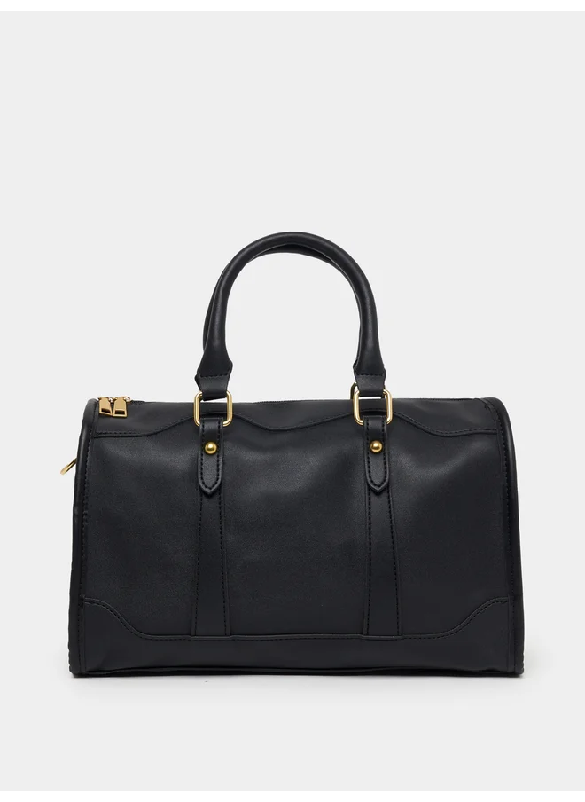 ستايلي Styli Plain Handbag with Detachable Strap